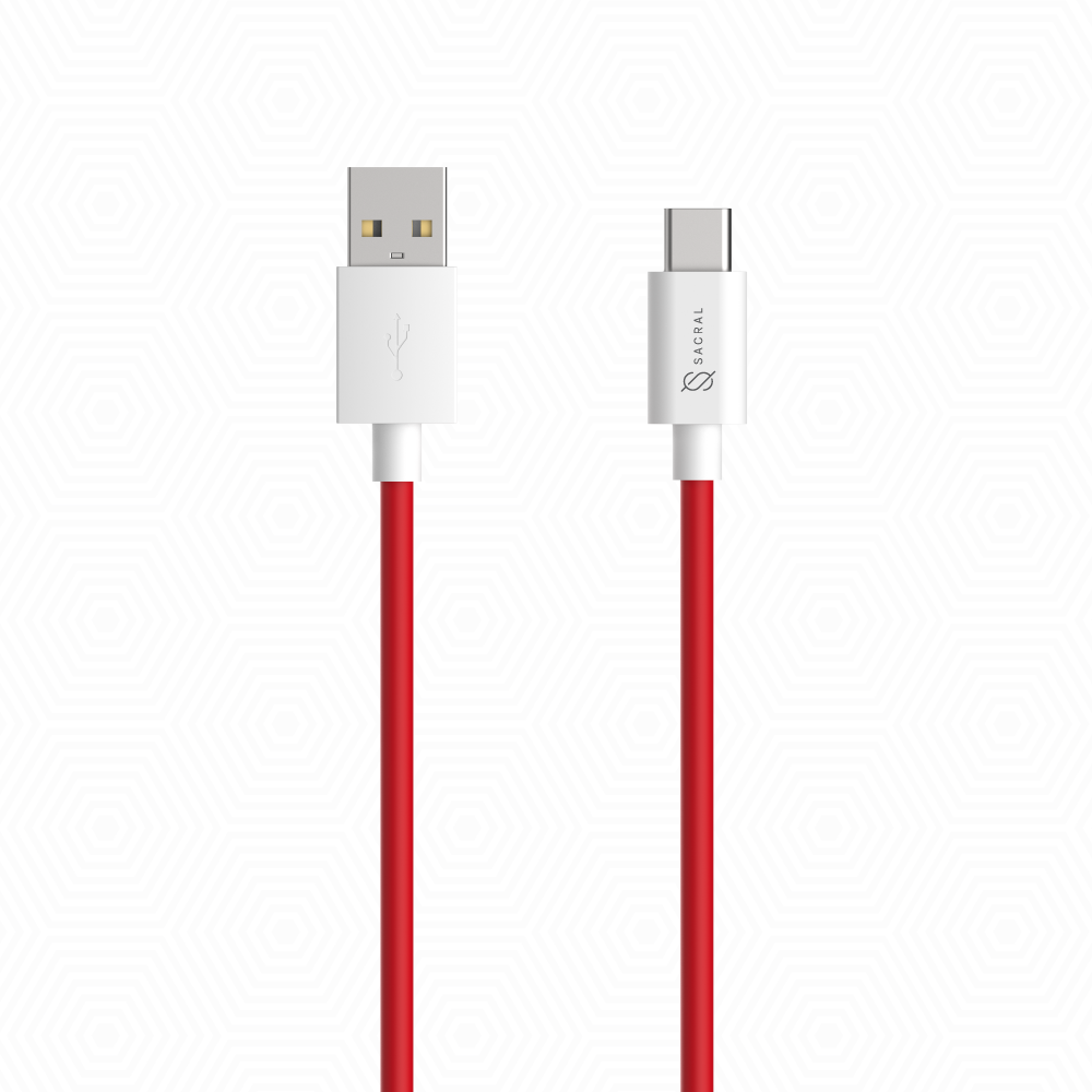 100Wp: 1-Meter type-C, fast charging cable.