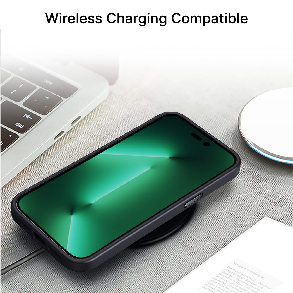 Modern Hybrid Frosted Case Cover for iPhone 14 Series