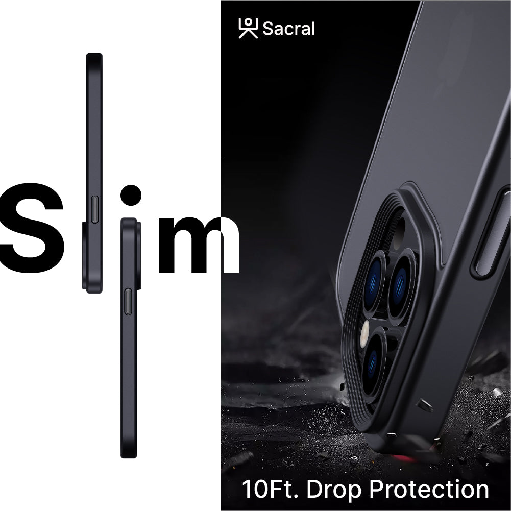 Modern Hybrid Frosted Case Cover for iPhone 14 Series