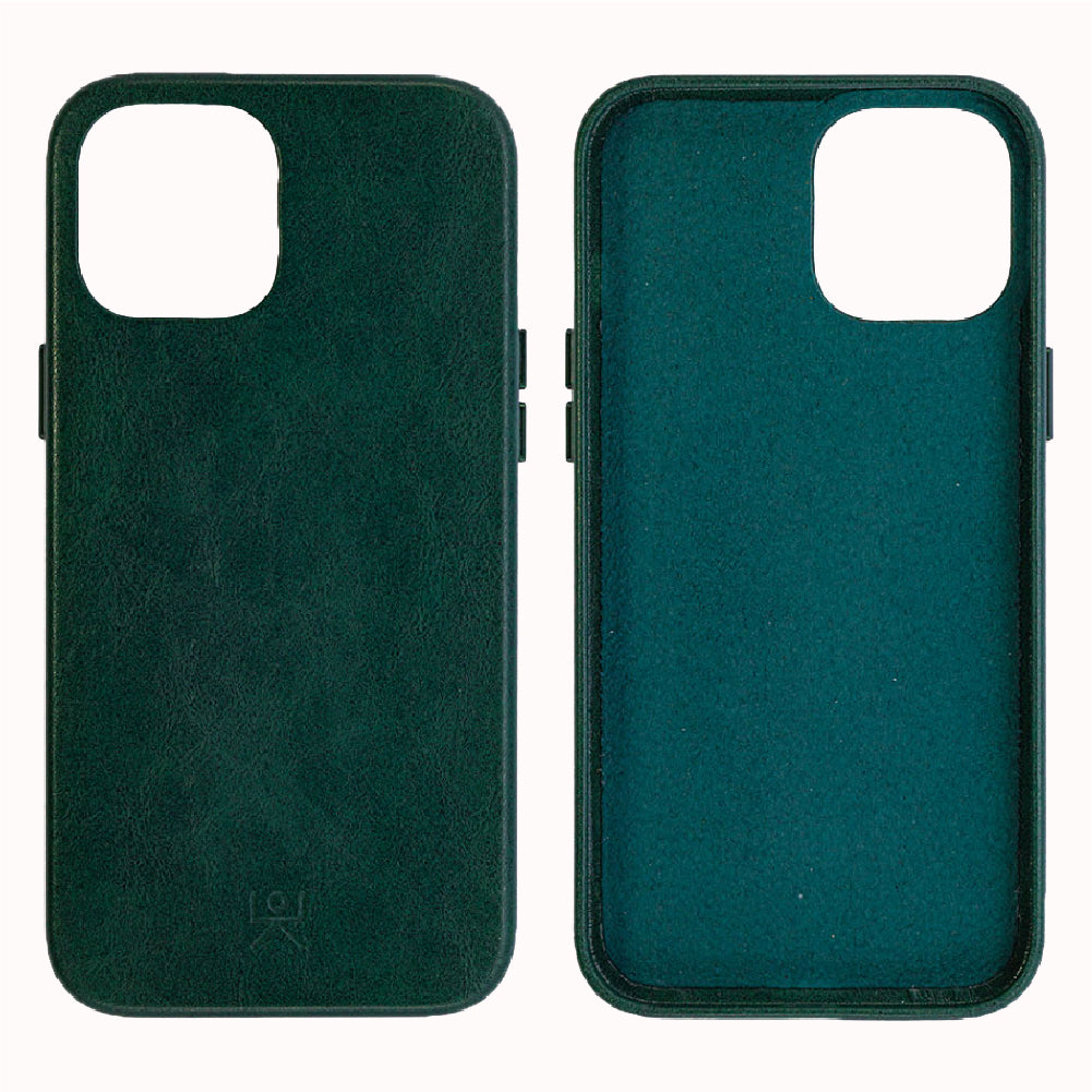 Modern Vintage Leather Case: iPhone 12 Series