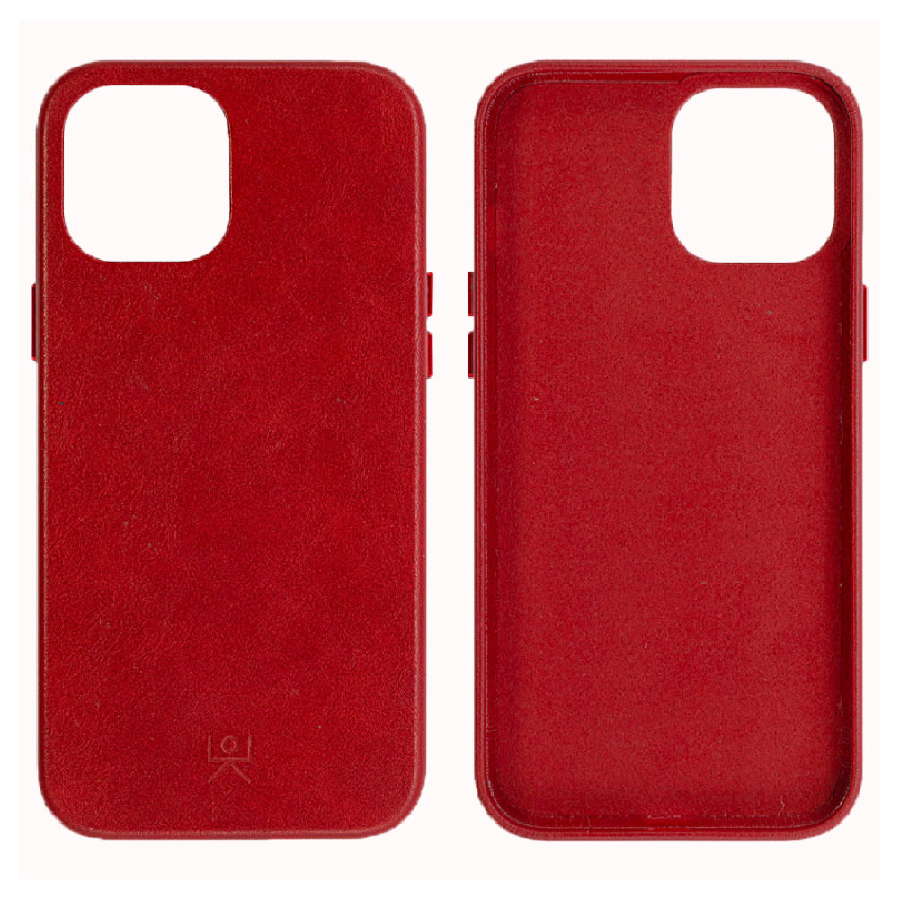 Modern Vintage Leather Case: iPhone 12 Series