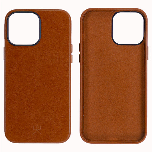 Modern Vintage Leather Case: iPhone 13 Series