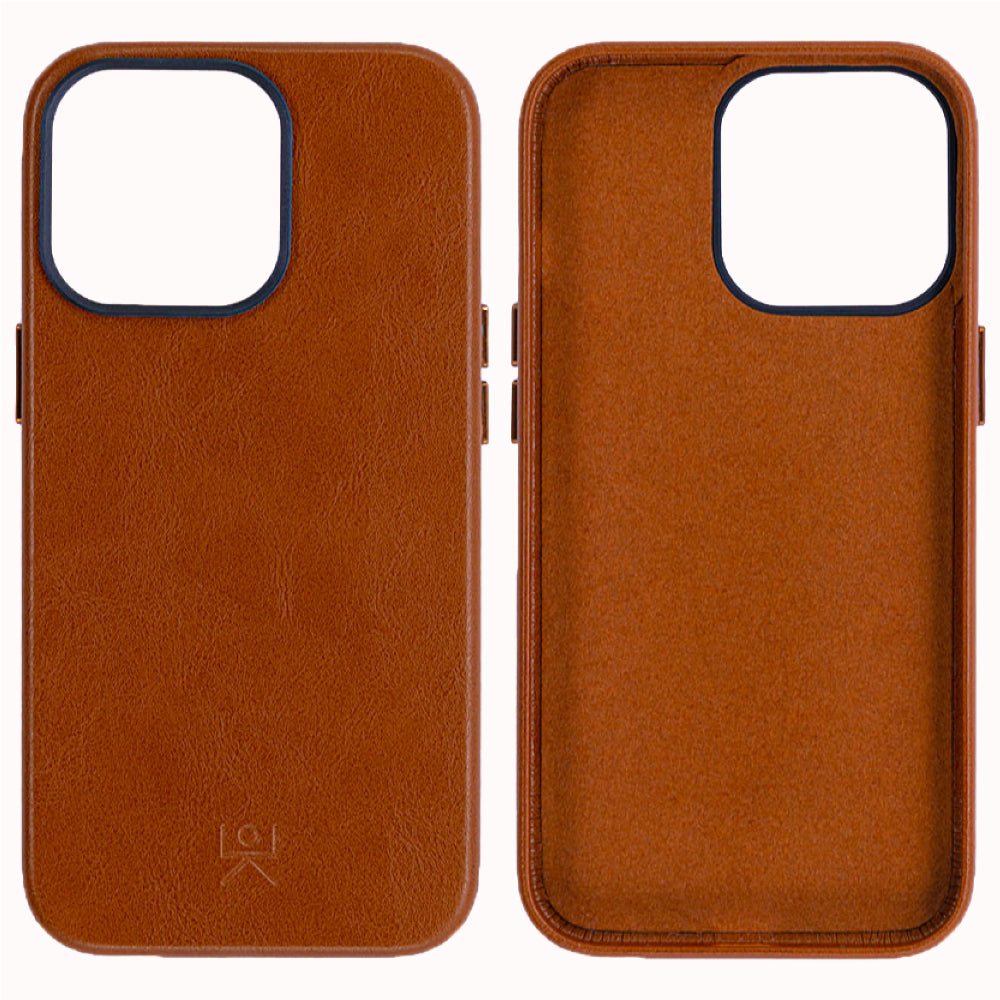 Modern Vintage Leather Case: iPhone 13 Series