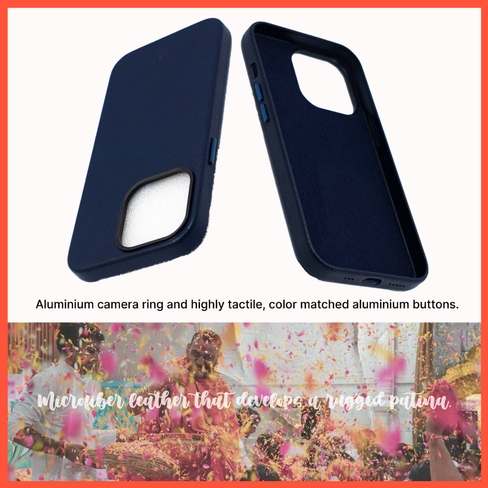 Modern Vintage Leather Case: iPhone 13 Series