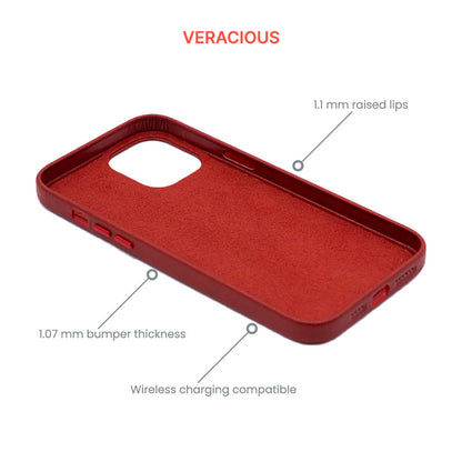 Modern Vintage Leather Case: iPhone 12 Series