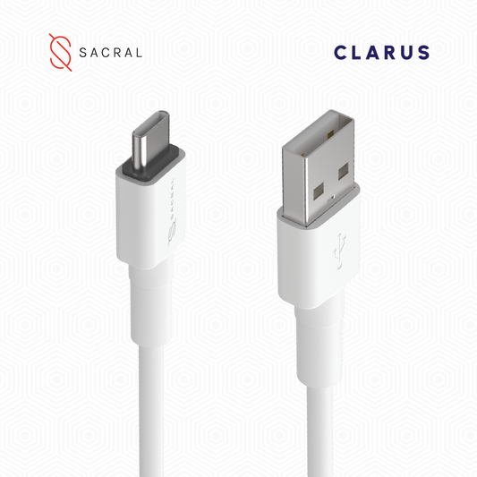 3A: 1-Meter Type-C, fast charging double jacket cable.