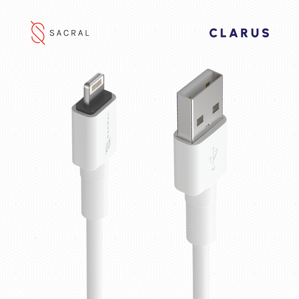 3A: 1-Meter USB-A to 8-Pin/Lightning, fast charging cable.