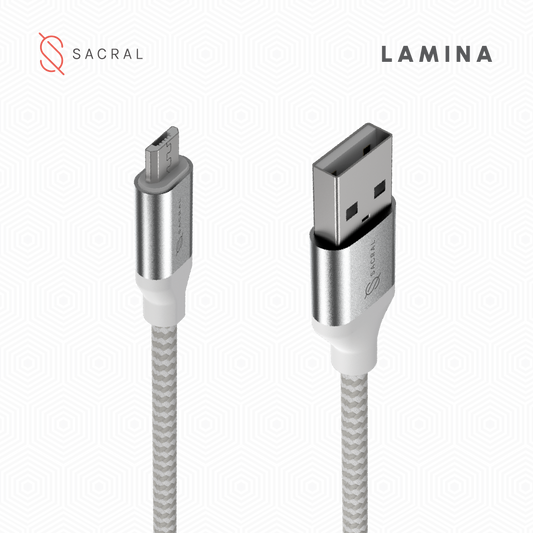 3A: 1Meter micro-USB fast charging Nylon braided cable.