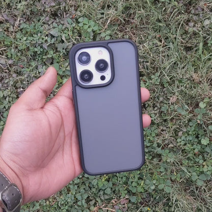 Modern Hybrid Frosted Case Cover for iPhone 14 Series