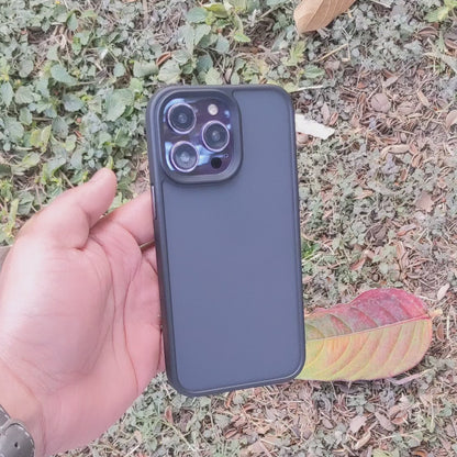 Modern Hybrid Frosted Case Cover for iPhone 14 Series