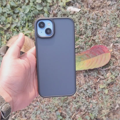 Modern Hybrid Frosted Case Cover for iPhone 14 Series