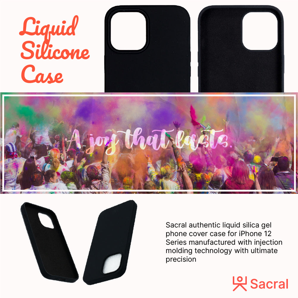 Liquid Silicone Cases: iPhone 12 Series