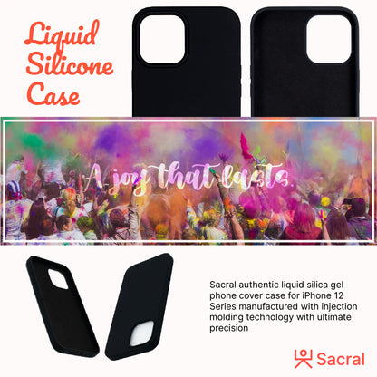 Liquid Silicone Cases: iPhone 12 Series