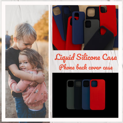 Liquid Silicone Cases: iPhone 12 Series