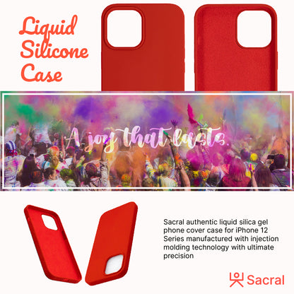 Liquid Silicone Cases: iPhone 12 Series
