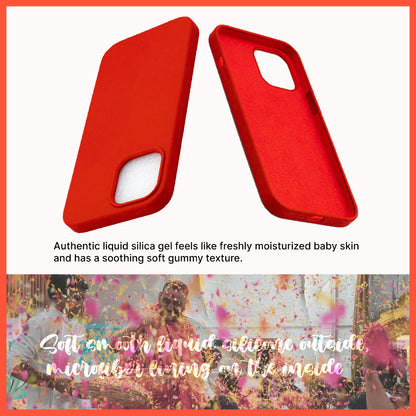 Liquid Silicone Cases: iPhone 12 Series