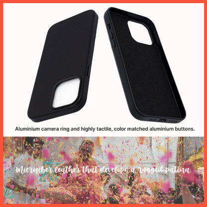 Modern Vintage Leather Case: iPhone 13 Series