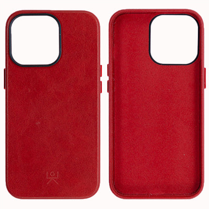 Modern Vintage Leather Case: iPhone 13 Series