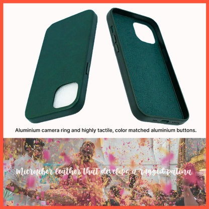 Modern Vintage Leather Case: iPhone 13 Series