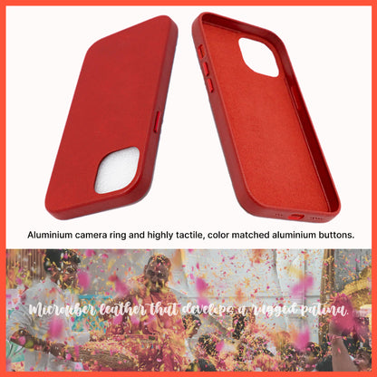 Modern Vintage Leather Case: iPhone 13 Series