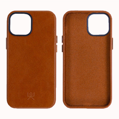 Modern Vintage Leather Case: iPhone 13 Series