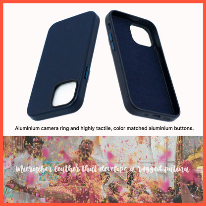 Modern Vintage Leather Case: iPhone 13 Series