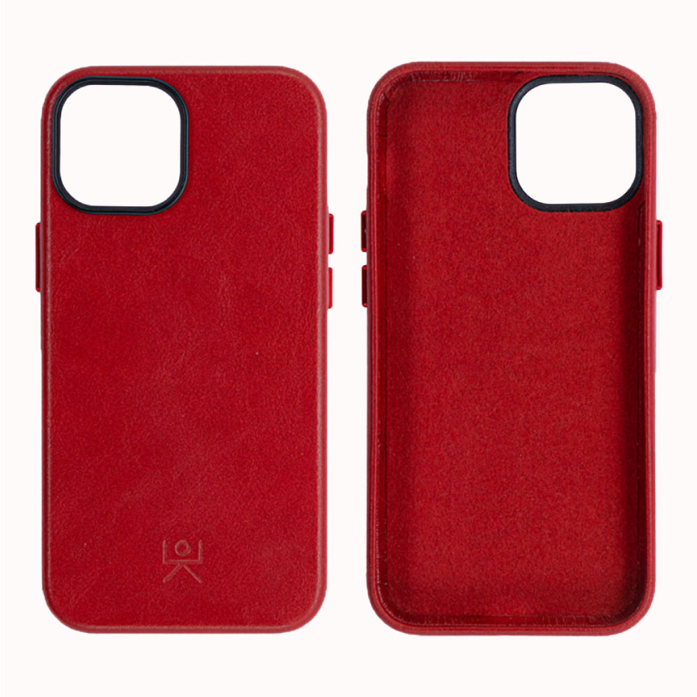 Modern Vintage Leather Case: iPhone 13 Series