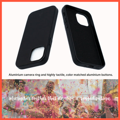 Modern Vintage Leather Case: iPhone 13 Series